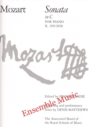 Mozart Sonata in C for Piano (K 309 / 284b)