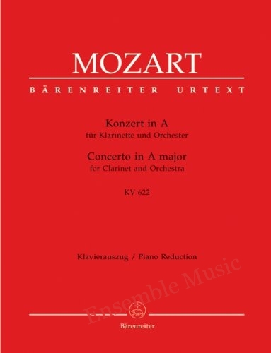 Mozart Concerto in A Major for Clarinet and Orchestra