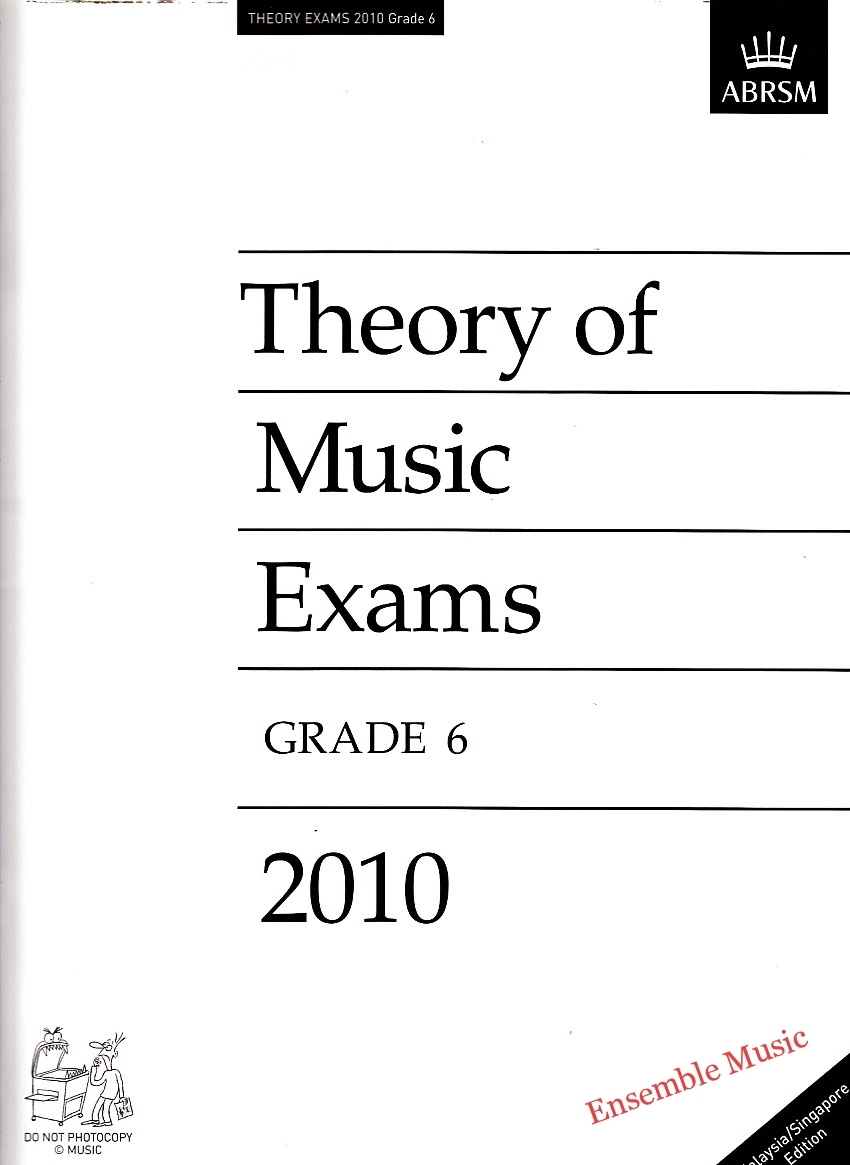 Music Theory Past Papers 2010 Grade 6