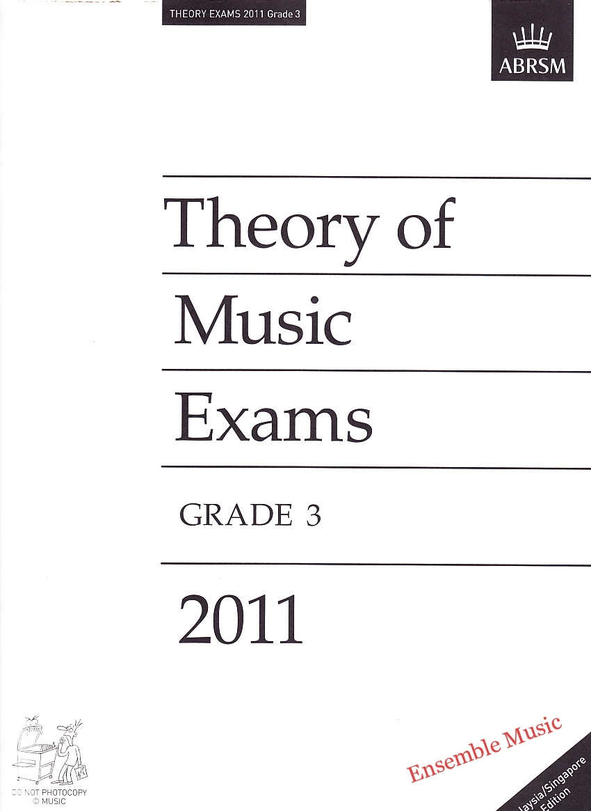 Music Theory Past Papers 2011 Grade 3