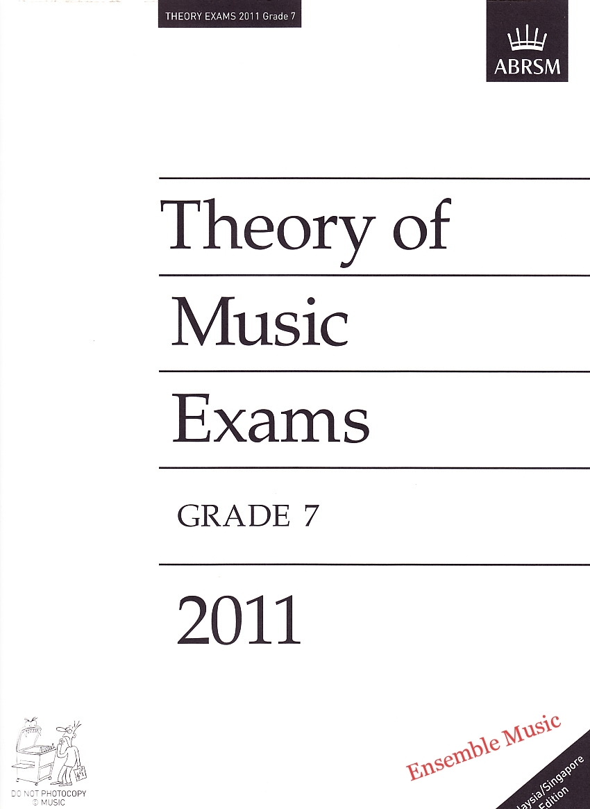 Music Theory Past Papers 2011 Grade 7