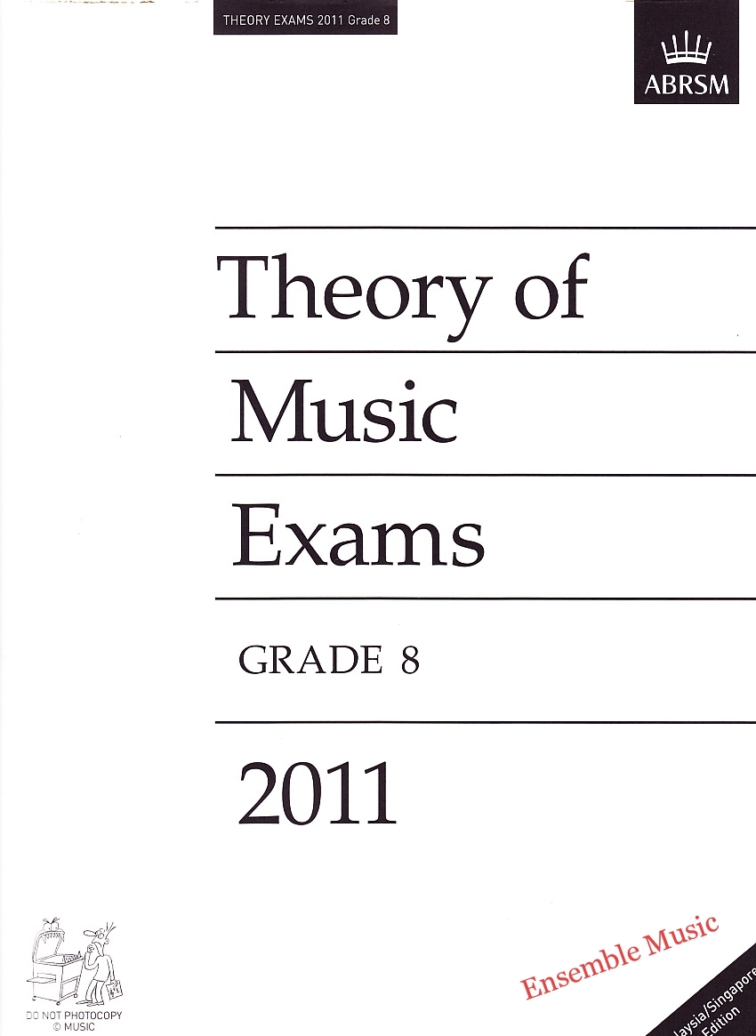 Music Theory Past Papers 2011 Grade 8
