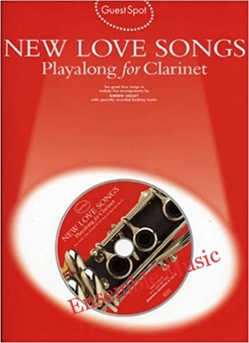 New Love Songs Playalong for Clarinet