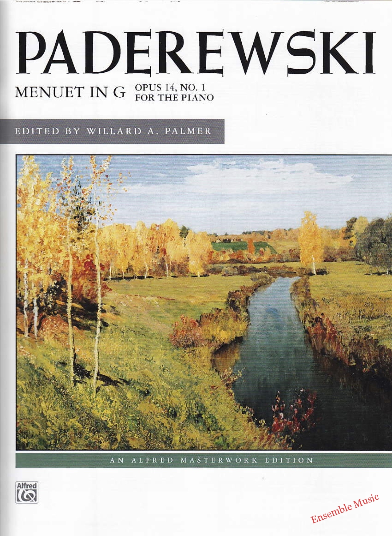Paderewski Menuet in G Opus 14, No. 1