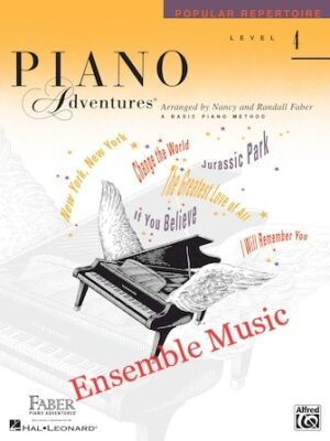 Piano Adventures Popular Repertoire Level 4