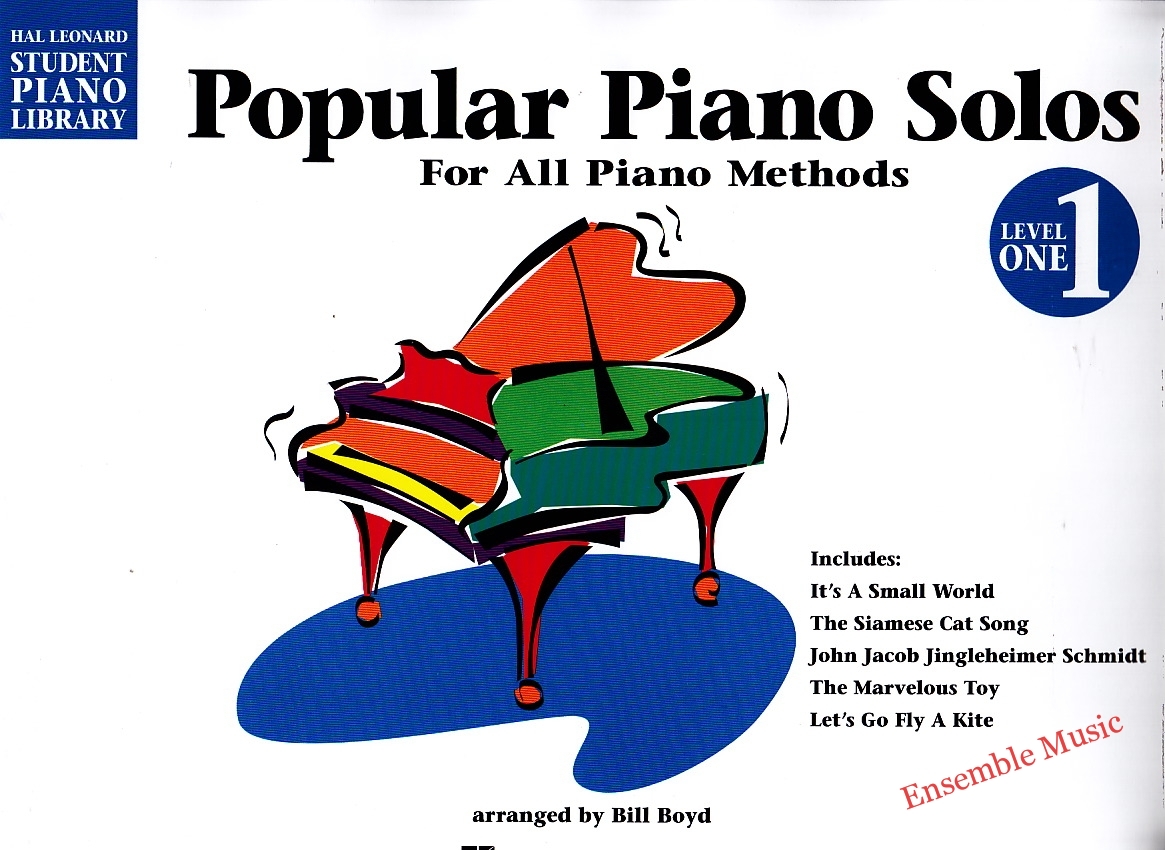 Popular Piano Solos Level 1