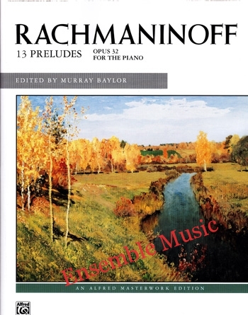 Rachmaninoff 13 Preludes, Opus 32