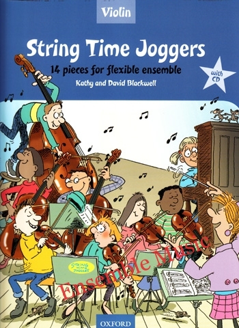 String Time Joggers Violin book with CD