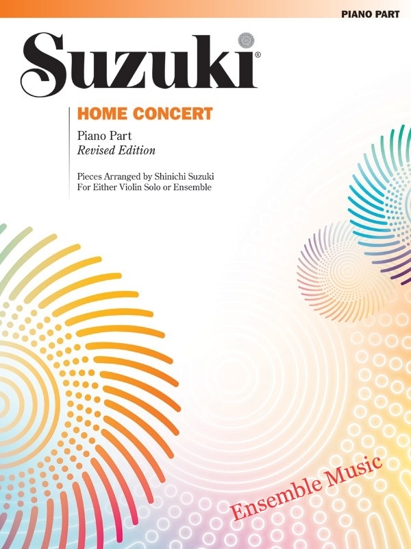 Suzuki Home Concert Piano Part