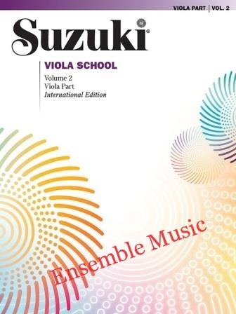 Suzuki Viola School Volume 2 Viola part