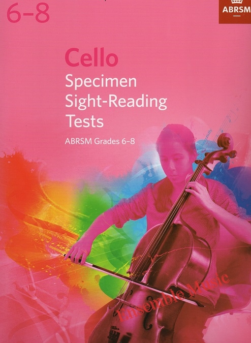 ABRSM Cello Specimen Sight-Reading Tests Grade 6-8