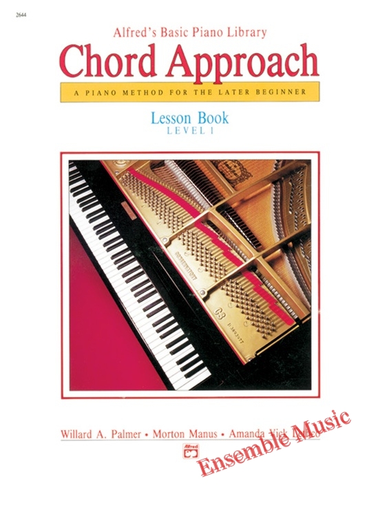Alfred's Chord Approach Lesson Book Level 1