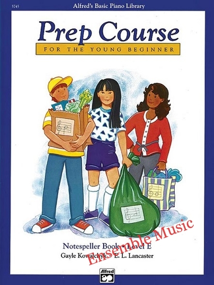 Alfred's Prep Course For The Young Beginner Notespeller Level E