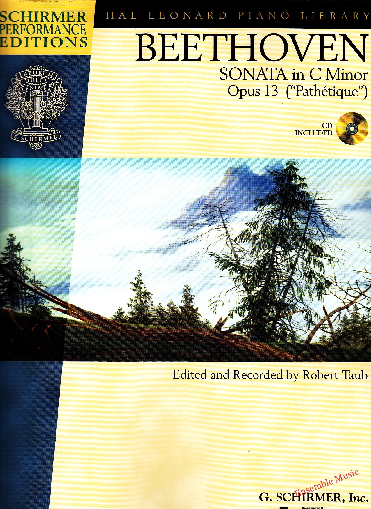 Beethoven Sonata In C Minor, Op 13 (Pathetique) (CD Included)