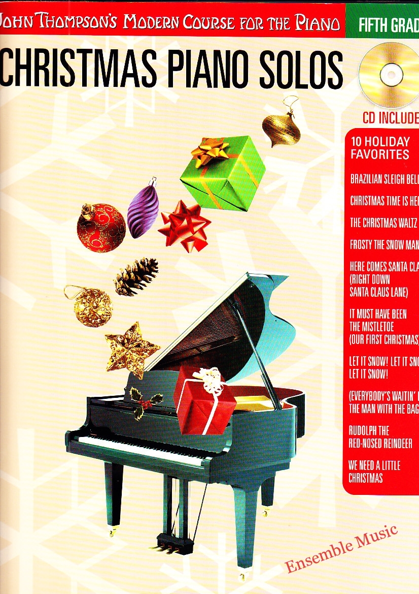 John Thompson's Modern Course For The Piano Christmas Piano Solos Fifth Grade (CD)