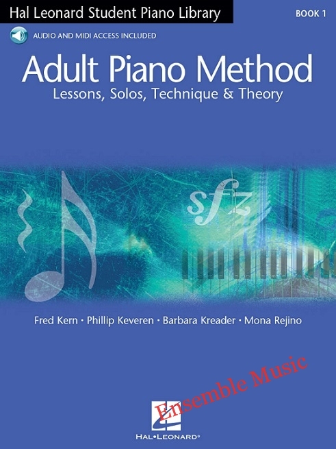 Adult Piano Method Book 1 with Audio (Hal Leonard)