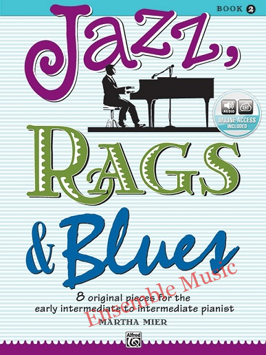 Jazz, Rags & Blues, Book 2 (Audio online)