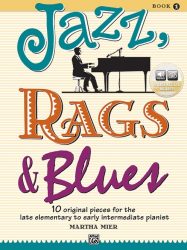 Jazz, Rags & Blues, Book 1 (with Audio Access)