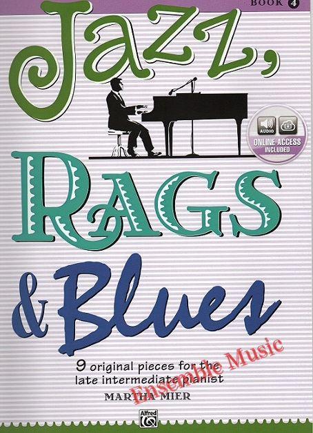 Jazz, Rags & Blues, Book 4 (with online Access)