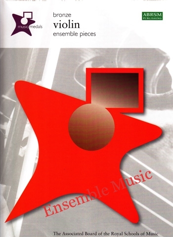 Music Medals Bronze Violin Ensemble Pieces