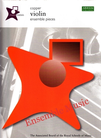 Music Medals Copper Violin Ensemble Pieces