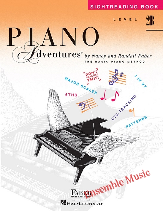 Piano Adventures Sightreading Book Level 2B