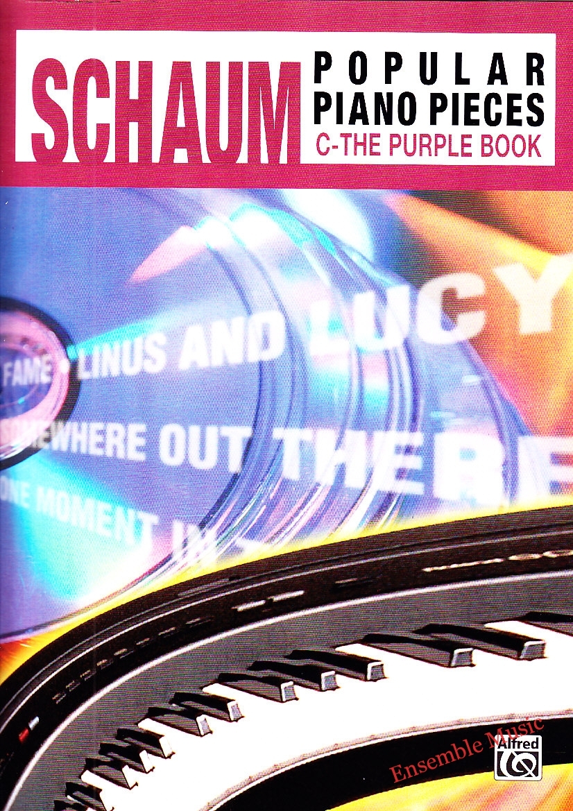 Schaum Popular Piano Pieces C - The Purple Book
