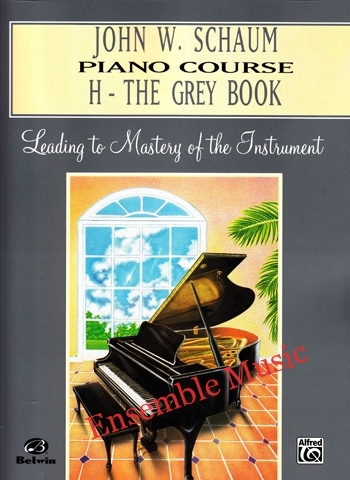 John W. Schaum Piano Course H - The Grey Book