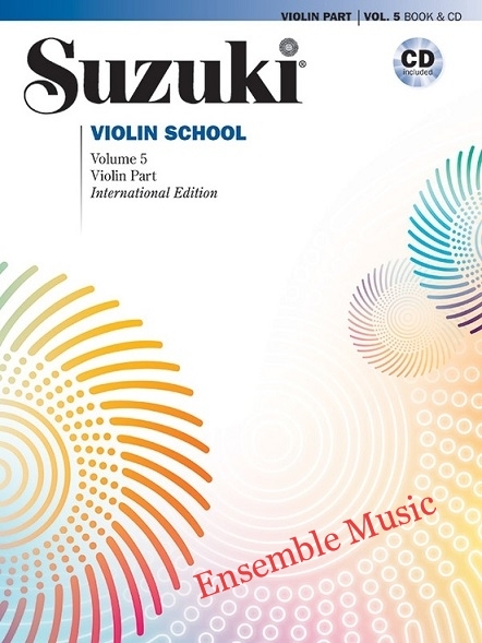 Suzuki Violin School Volume 5 (Violin Part) with CD