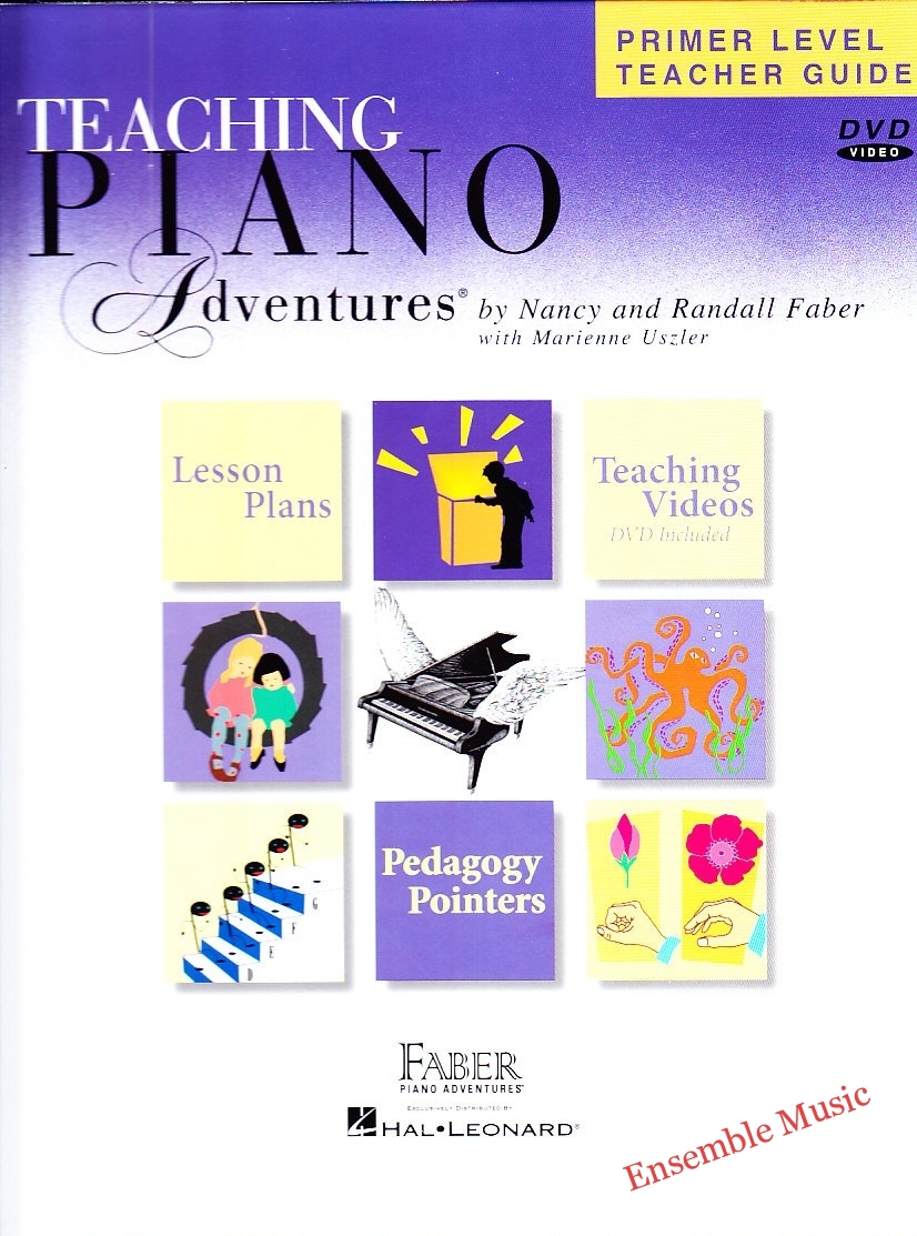 Teaching Piano Adventures Primer Level Teacher Guide (with DVD)