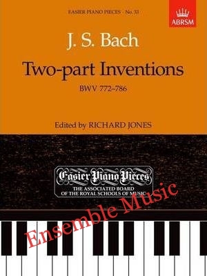 J.S. Bach: Two-part Inventions, BWV 772-786 (ABRSM)