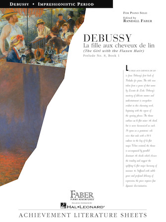 La fille aux cheveux de lin (The Girl with the Flaxen Hair) Claude Debussy