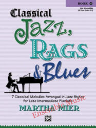 Classical Jazz, Rags & Blues, Book 4