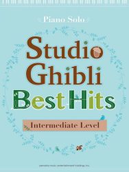 Studio Ghibli Best Hit 10 for Piano Solo Intermediate Level (English)
