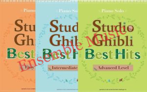 Studio Ghibli Best Hit 10 for Piano Solo Series (English)
