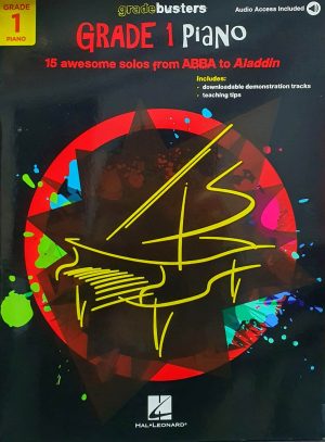 Gradebusters Grade 1 Piano Book (with Audio Access)