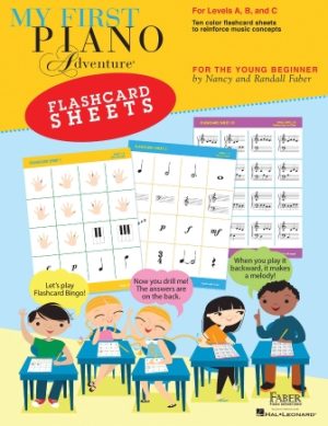 My First Piano Adventure® Flashcard Sheets For the Young Beginner