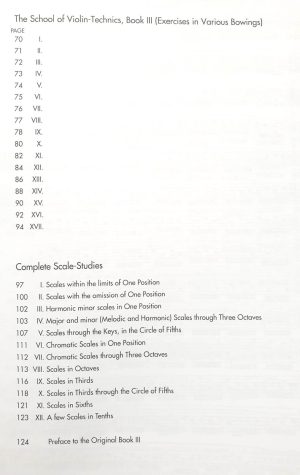 Schradieck The School of Violin Technics and Scales Studies Complete - Schirmer's Vol. 2090 - Image 3