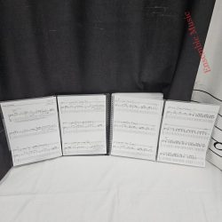 4-Pages Music Sheets Folder