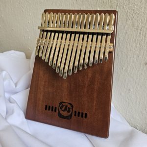 17 Keys Kalimba Solid Walnut - Image 2